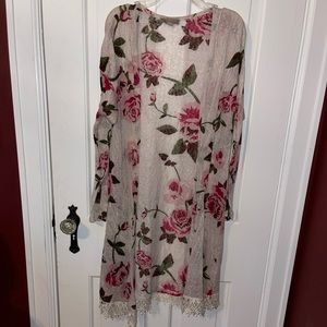 Floral duster.